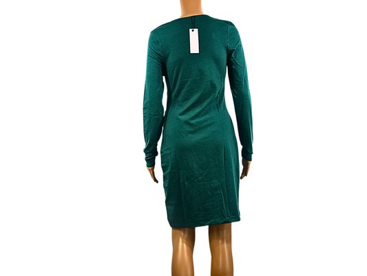 Ajc Kurzes, figurbetontes Kleid mit langen Ärmeln