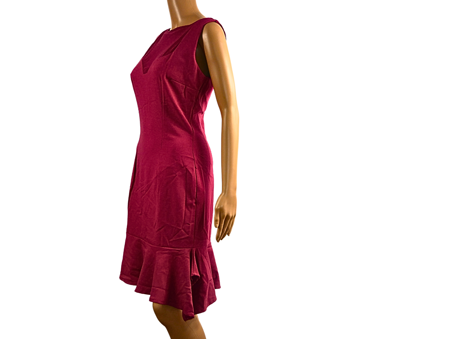 Siste'S Fitted Dress with Ruffles