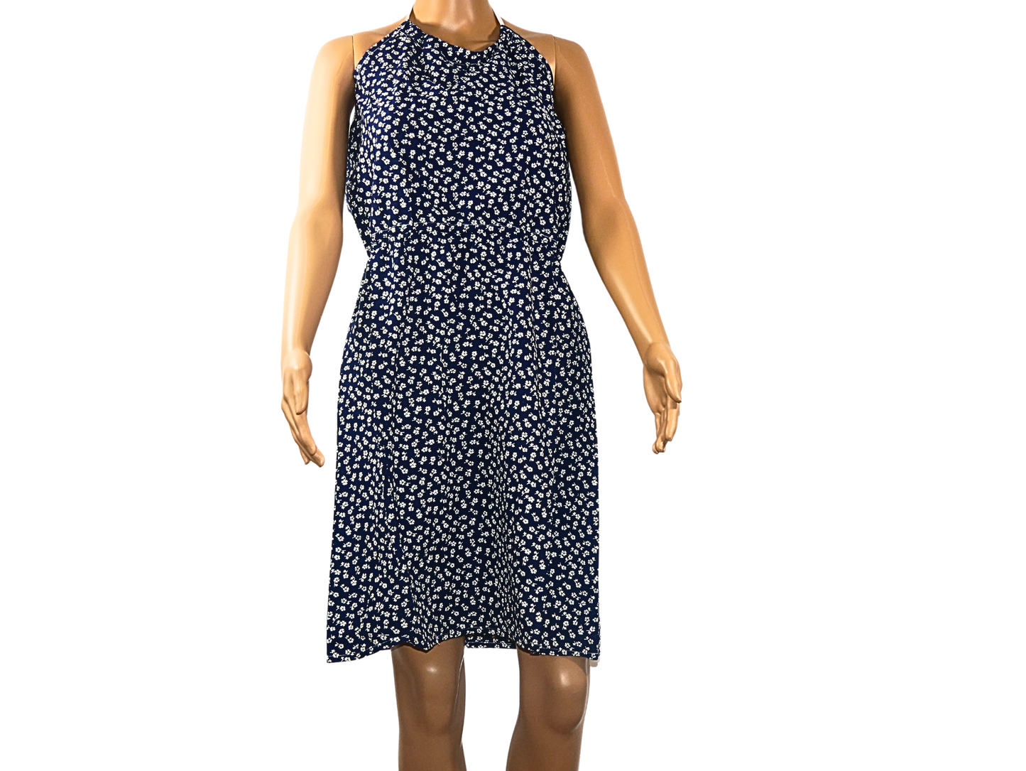 Rückenfreies bedrucktes Kleid von Mbym