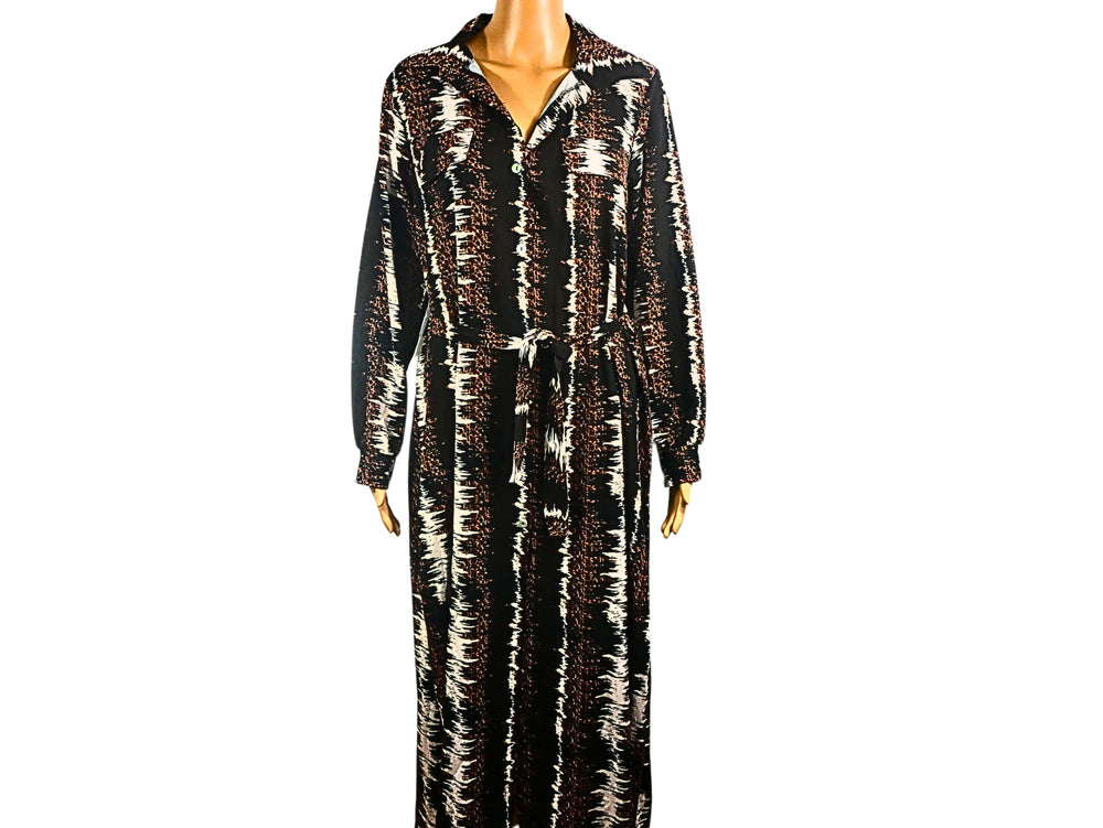 Langes Kleid in Einheitsgröße