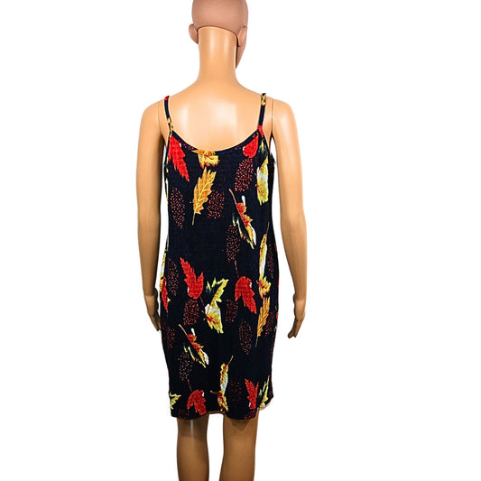 Vintage dress with thin straps
