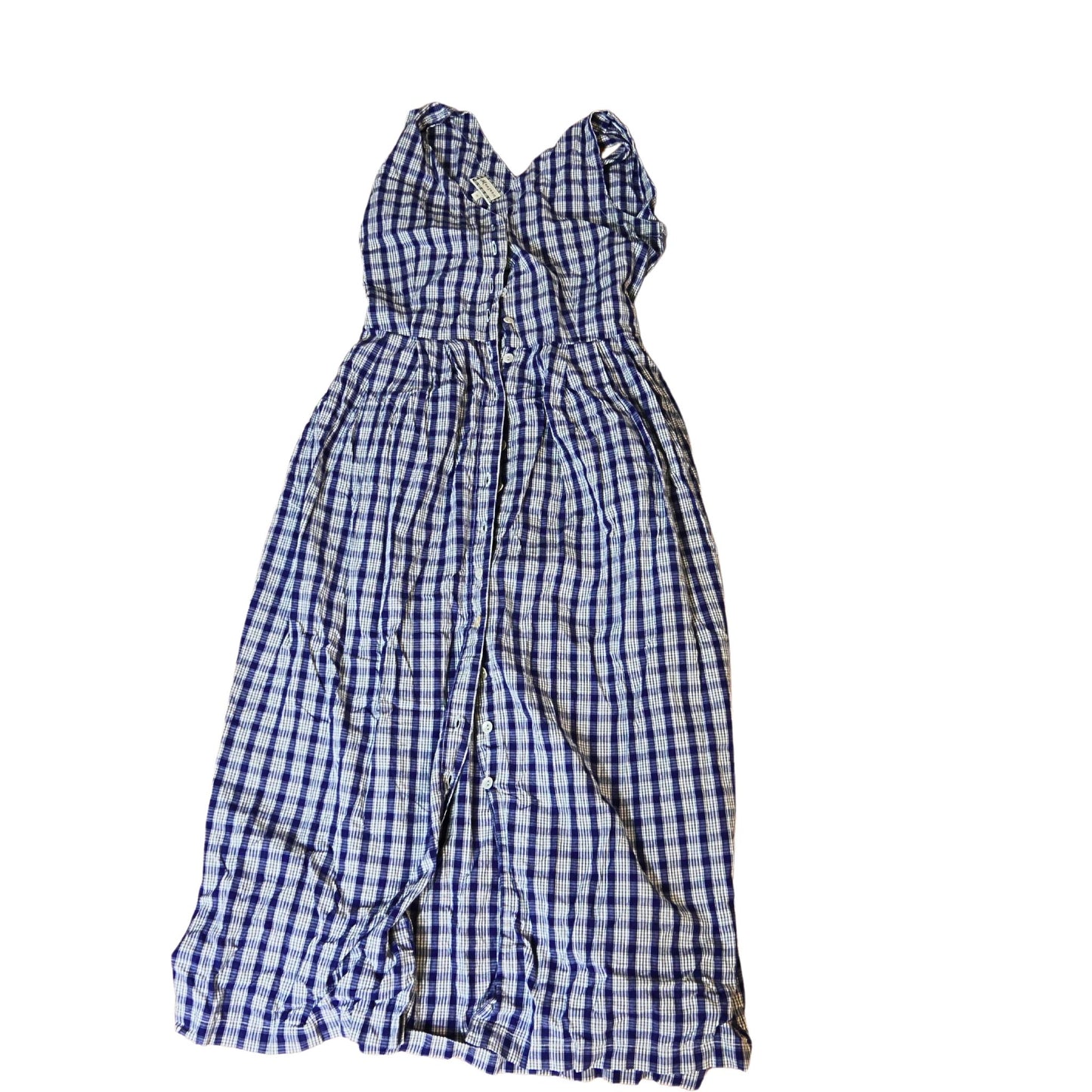 Vintage check pattern dress