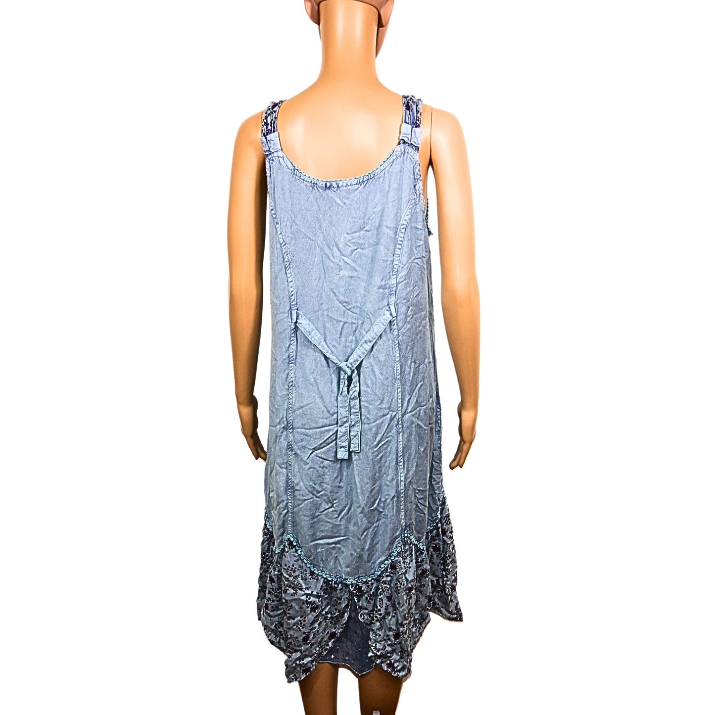 Ärmelloses Vintage-Kleid