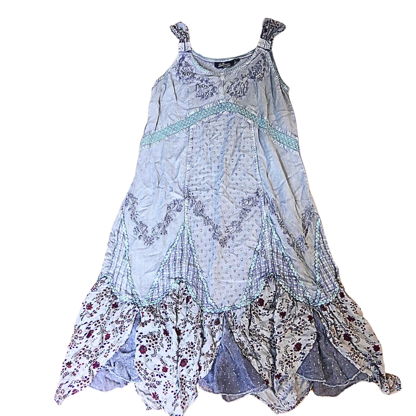 Ärmelloses Vintage-Kleid