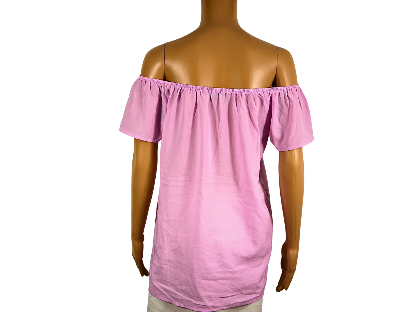 STUDIO Women's Elegant Short Sleeve Blouse