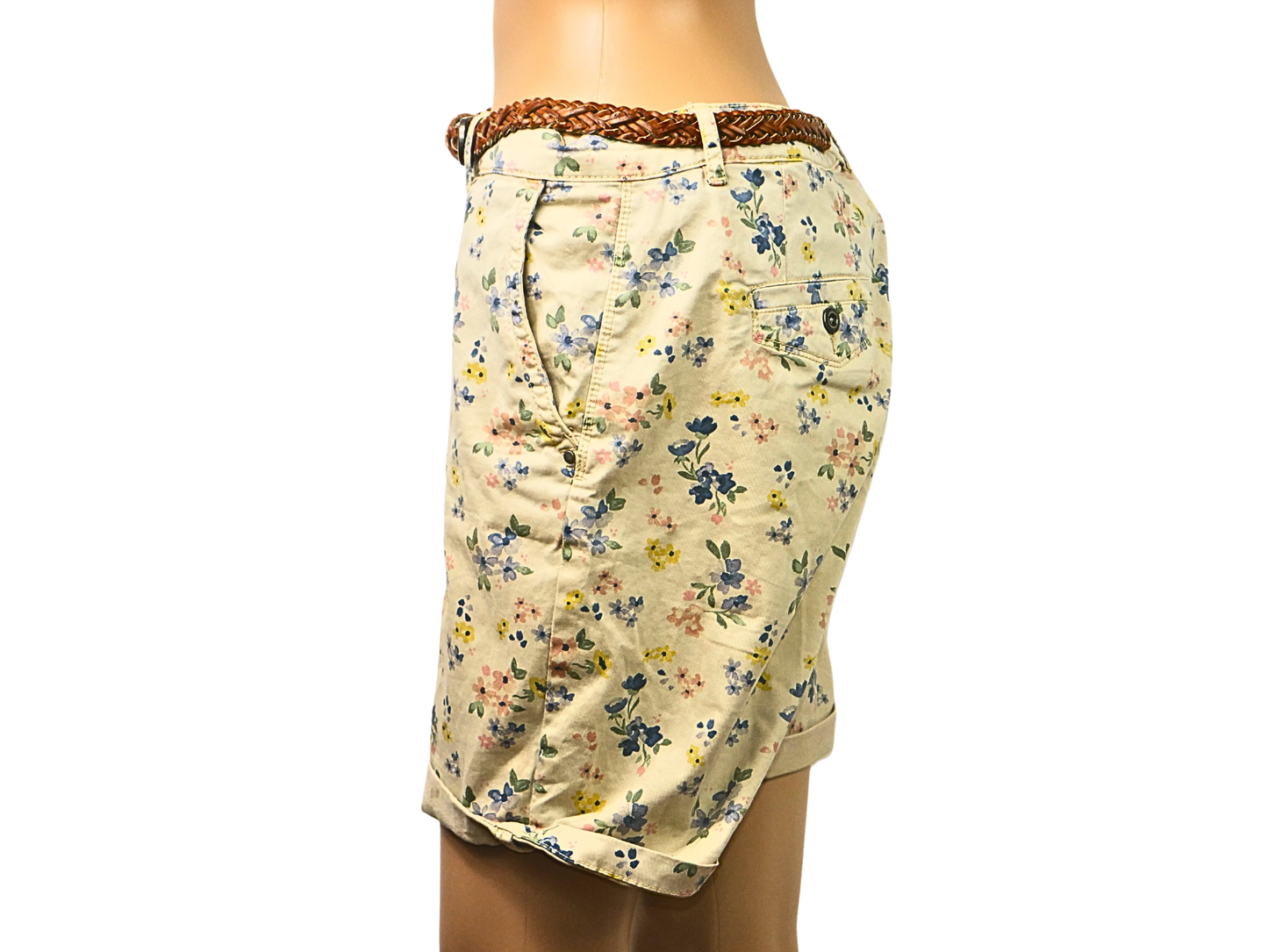 ESPRIT Shorts mit Blumenmuster
