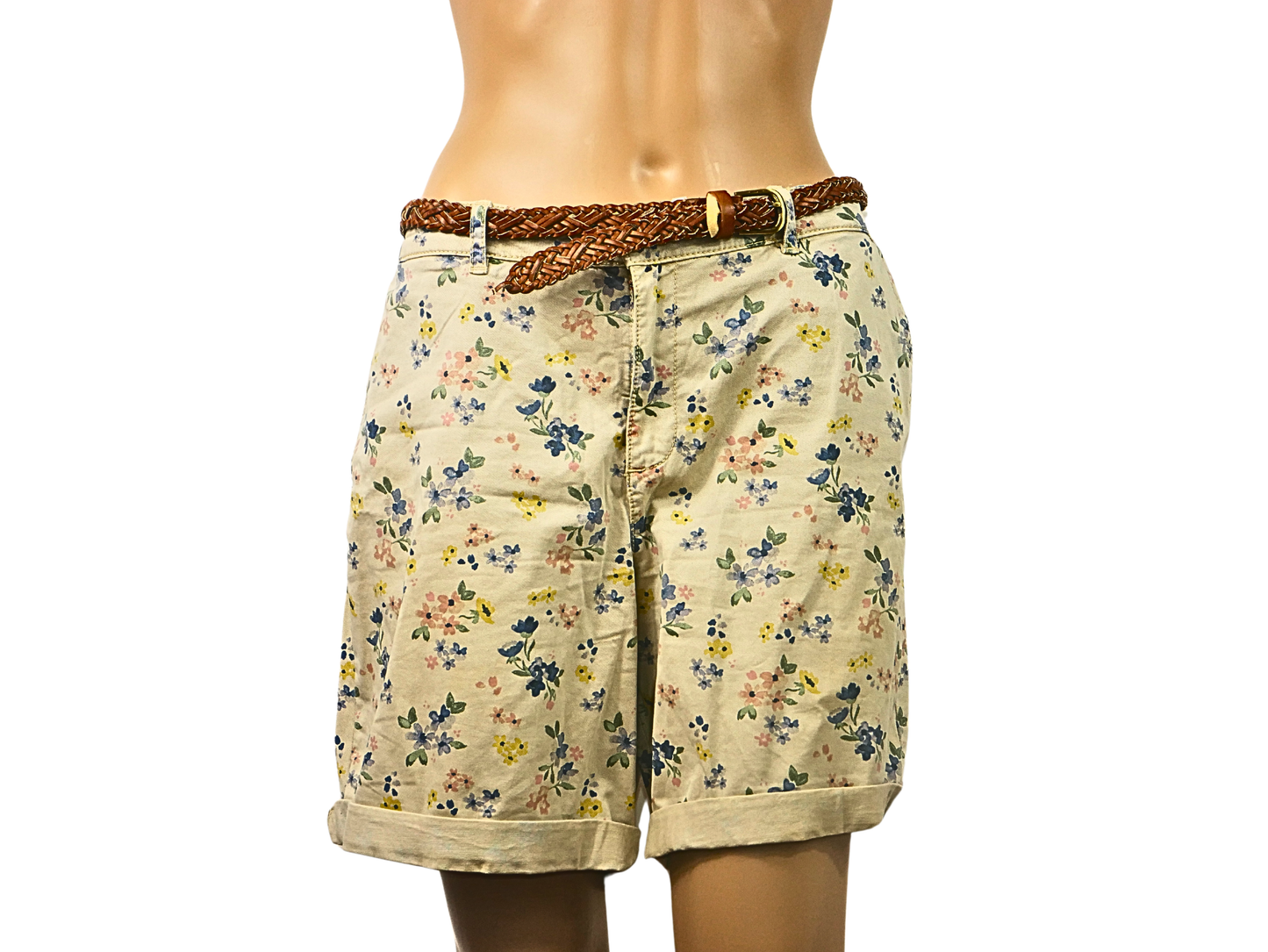 ESPRIT Shorts mit Blumenmuster