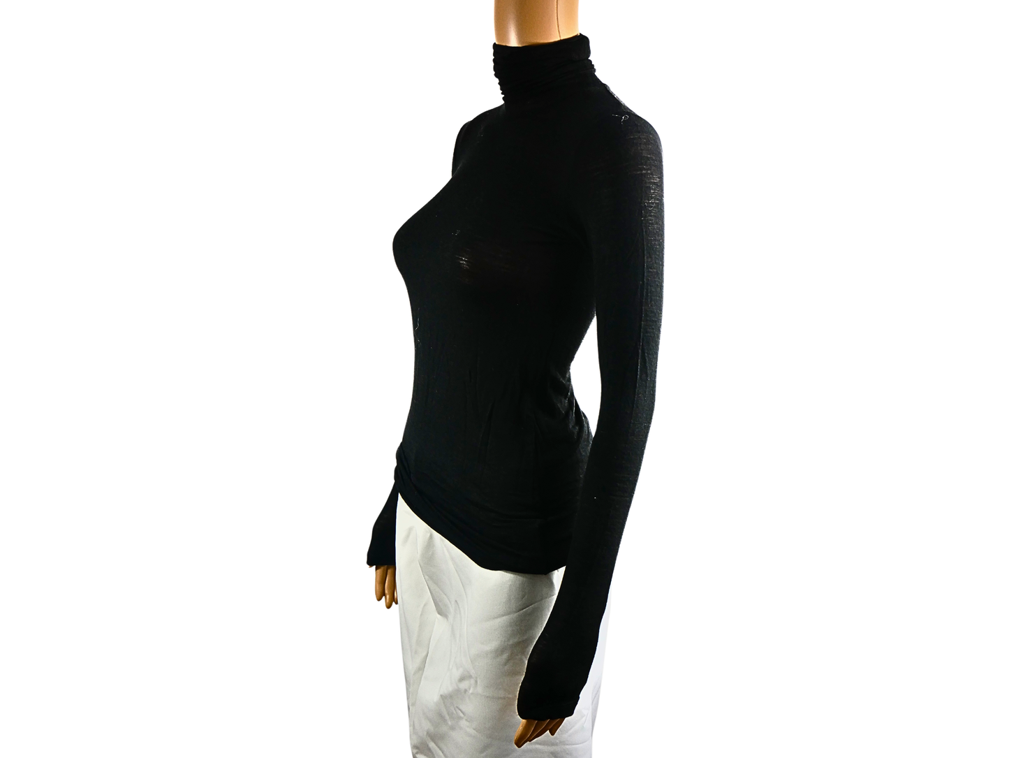 Sistes leichter schwarzer Pullover für Damen