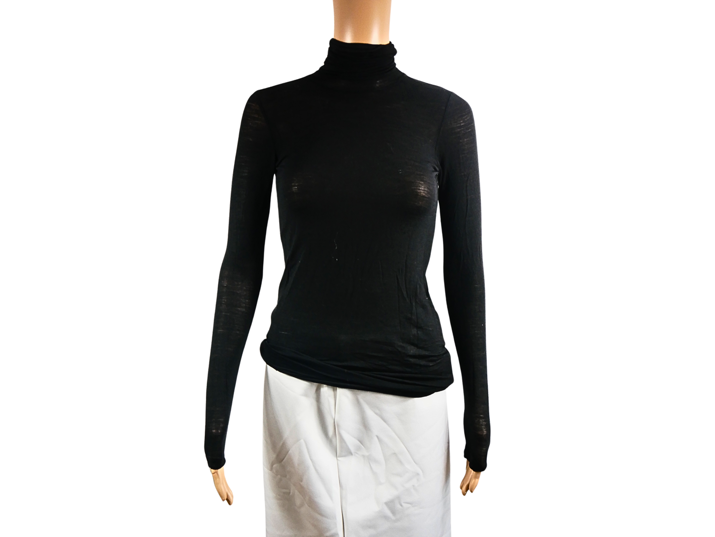 Sistes leichter schwarzer Pullover für Damen