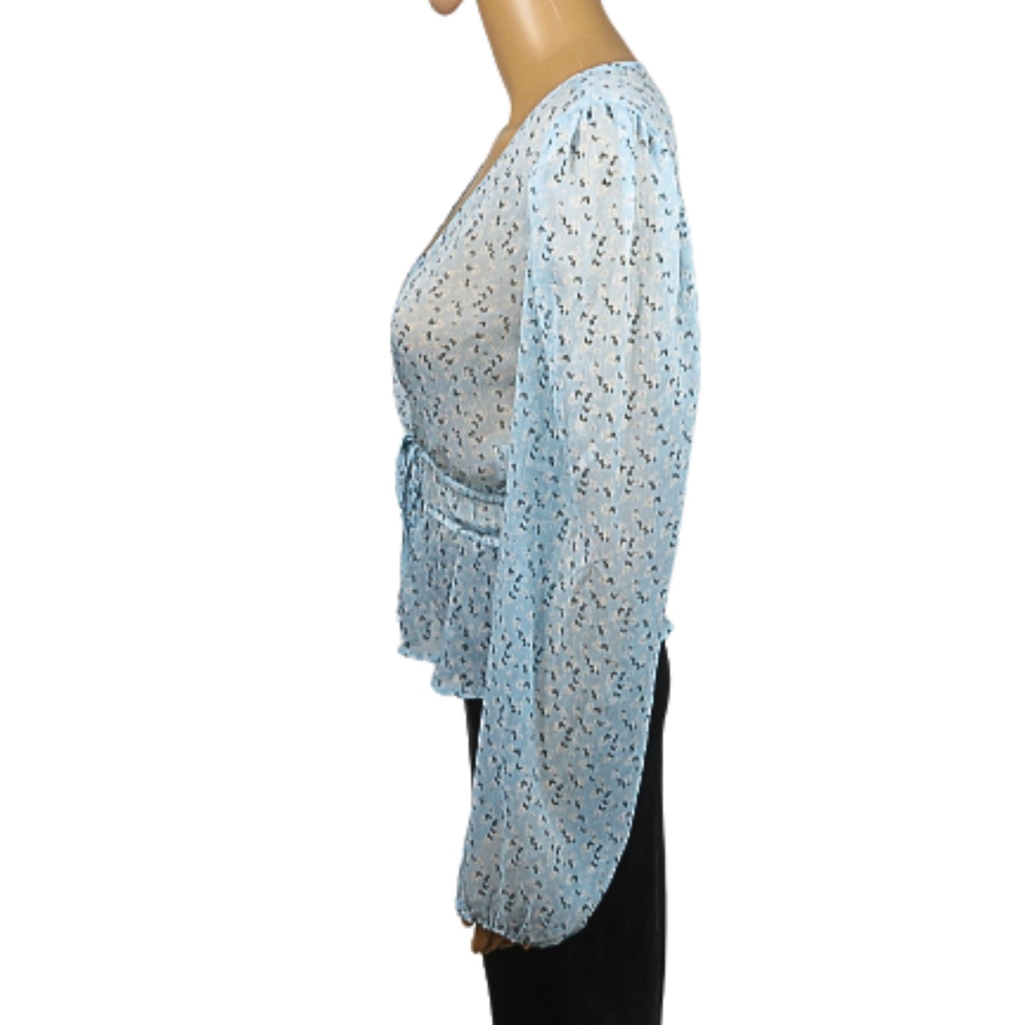 Stradivarius Transparent low-cut blouse