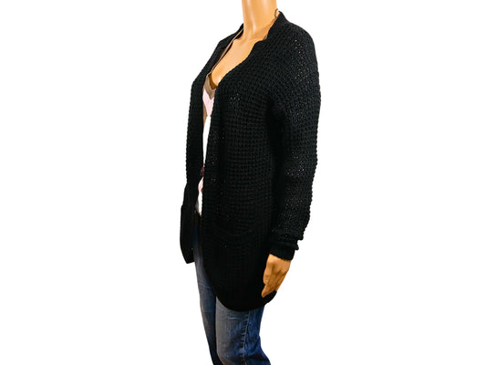 Cardigan en maille noire Only