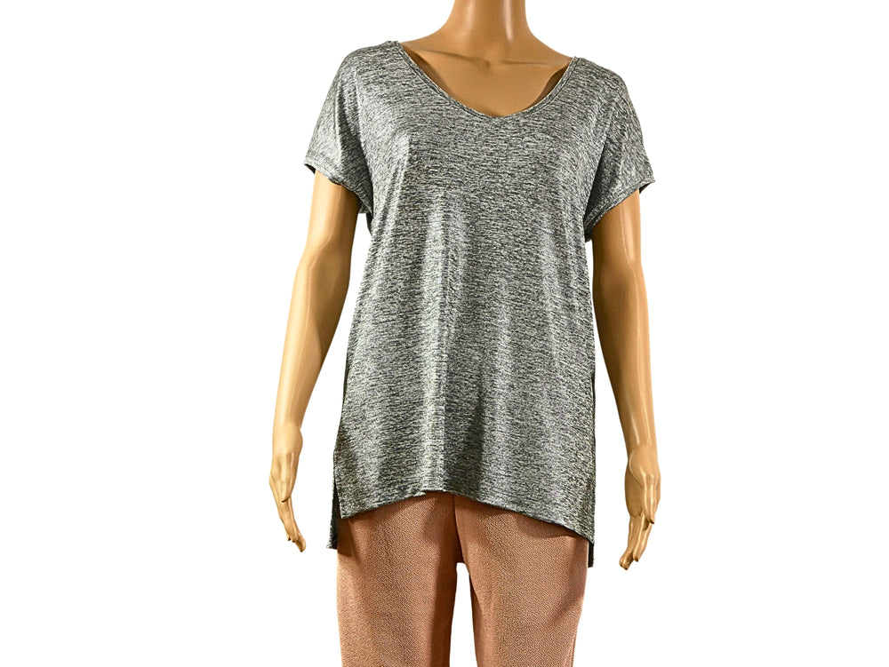 Dunnes Women's Flowy T-Shirt - Grey EU38