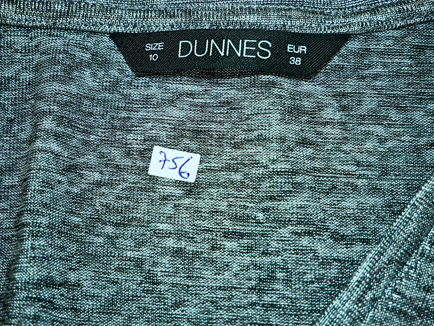 Dunnes Women's Flowy T-Shirt - Grey EU38