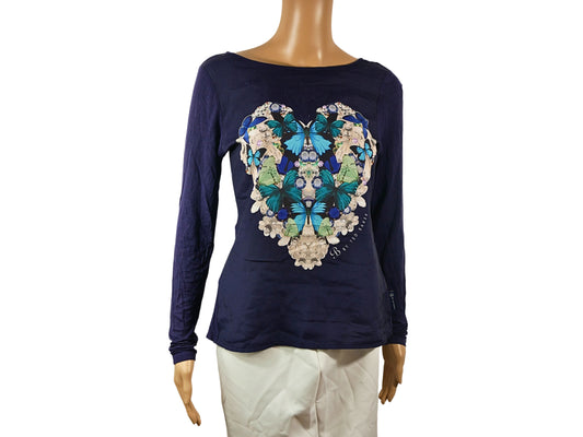 Bedrucktes Langarmoberteil von Ted Baker