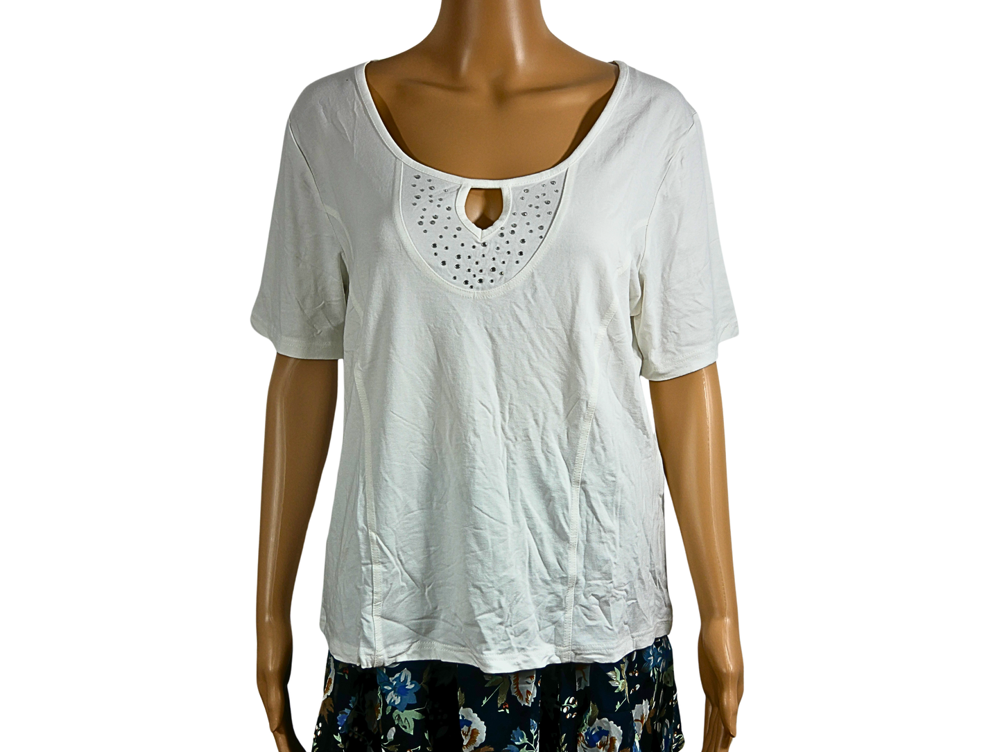 2.biz fluid white top XL