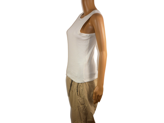 VERO MODA Women's Sleeveless White Top