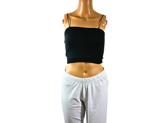 BDG black top with thin straps