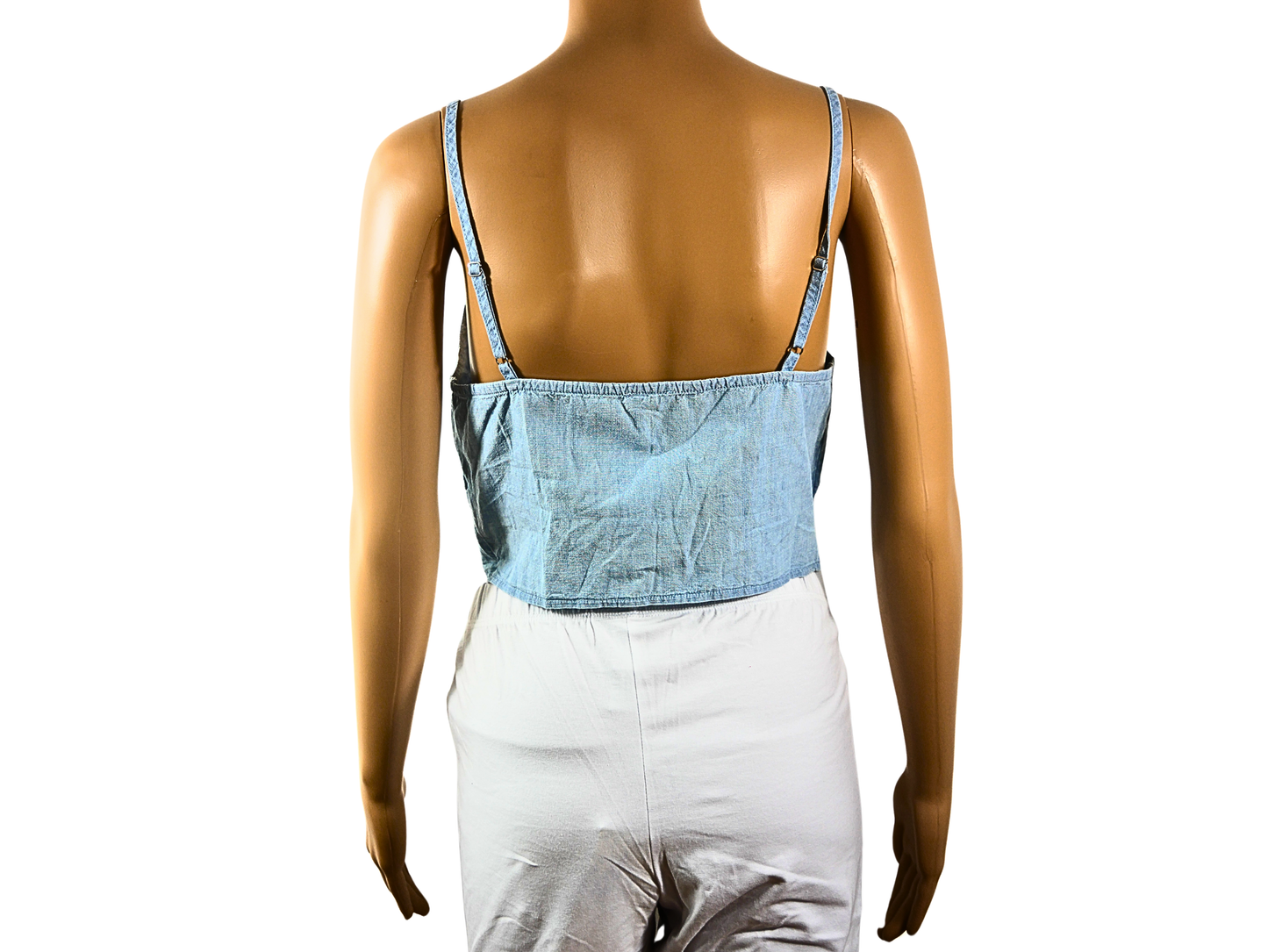 PIMKIE denim top with thin straps