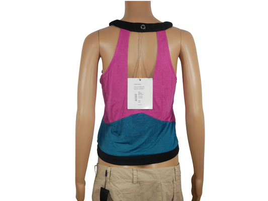 ATTRATTIVO sleeveless fuschia top for women