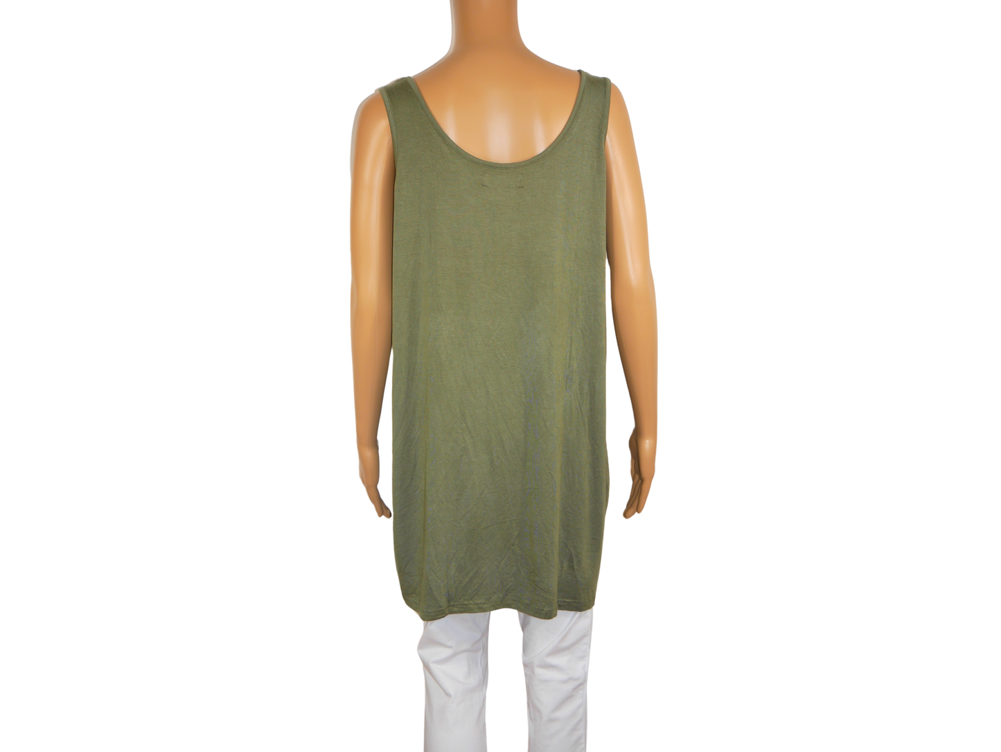 Women's studio sleeveless long top