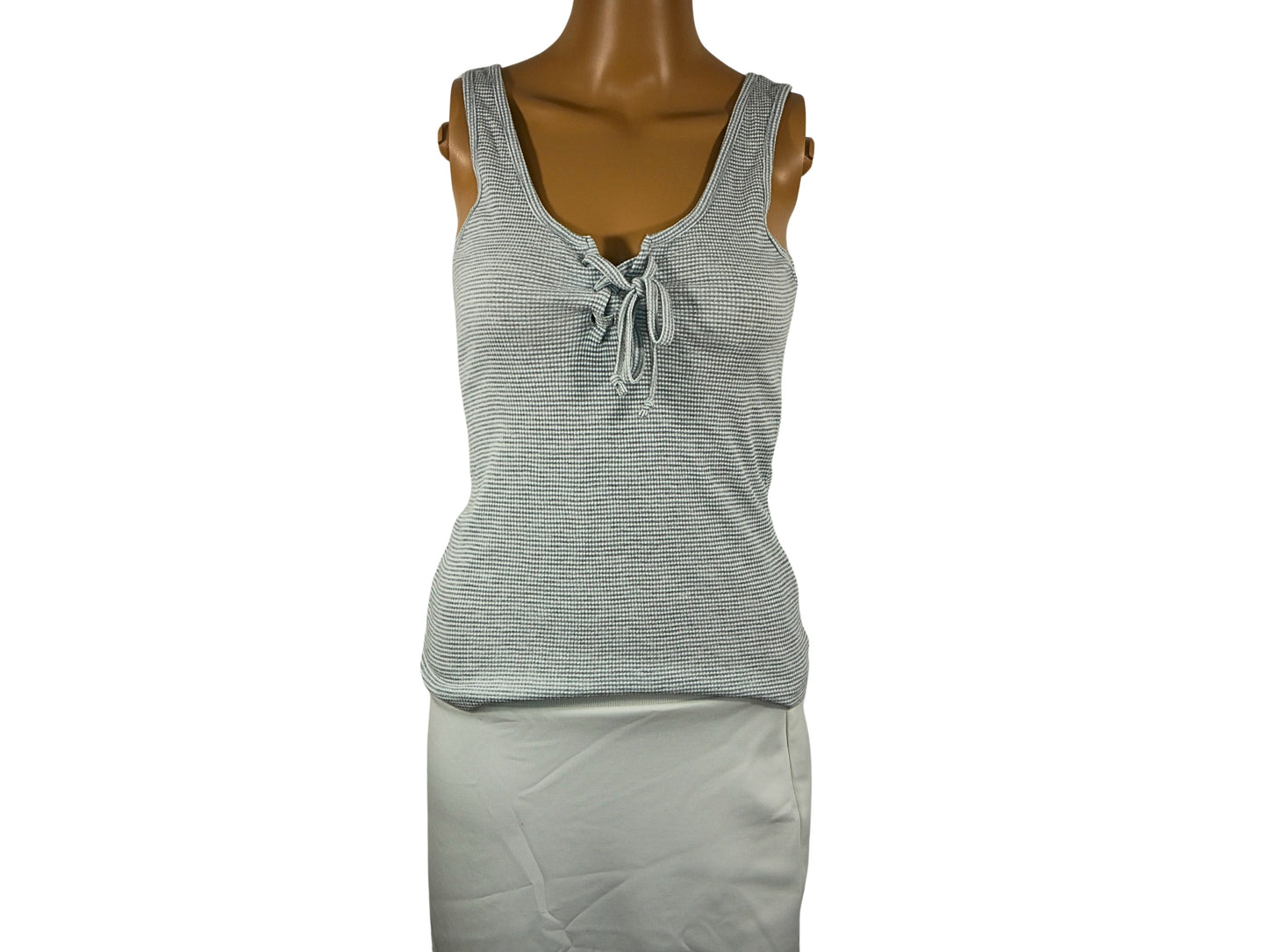 Women's Striped Printed Knotted Top – Atmosphere
