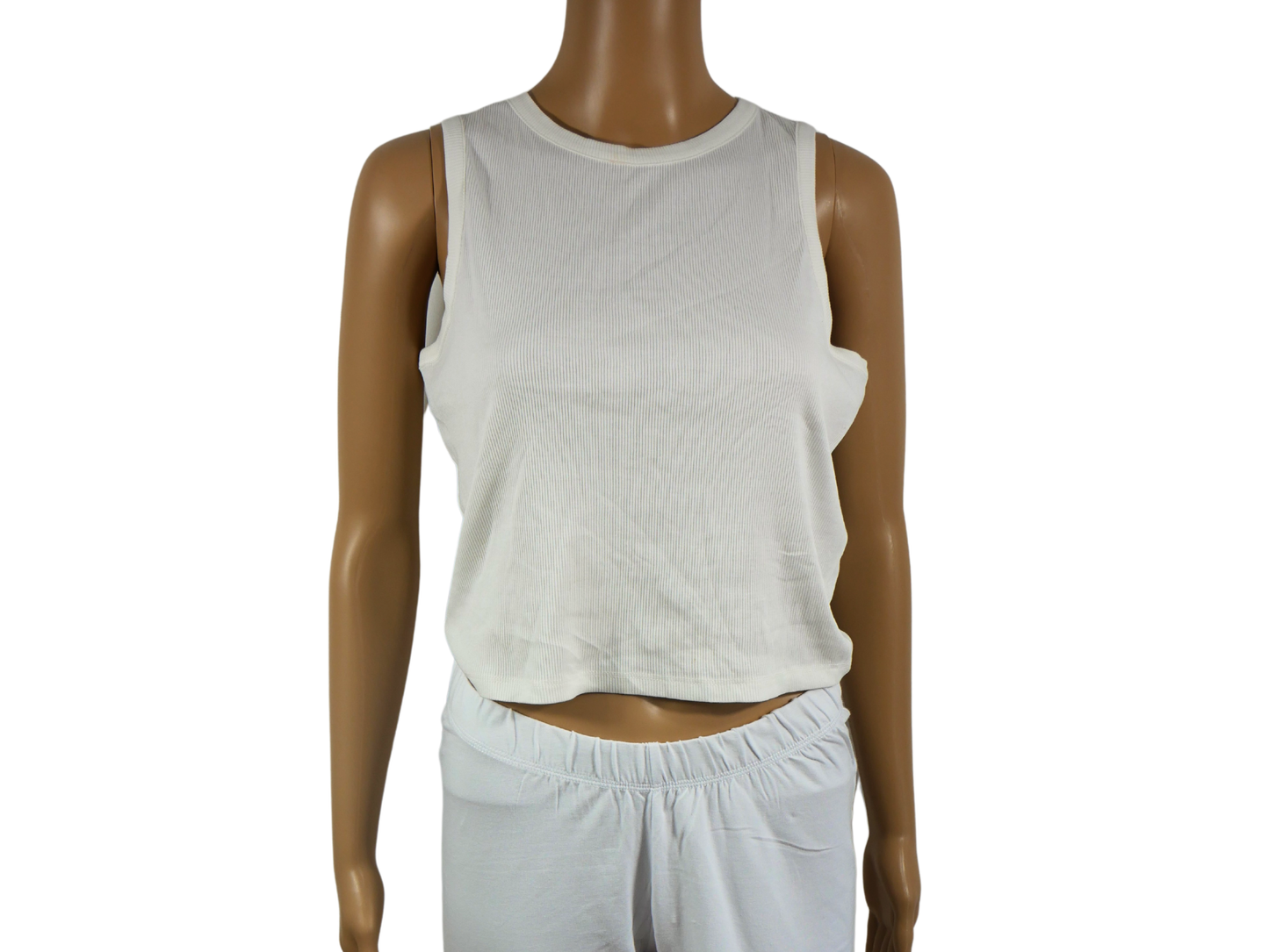 Even&odd white sleeveless top for women