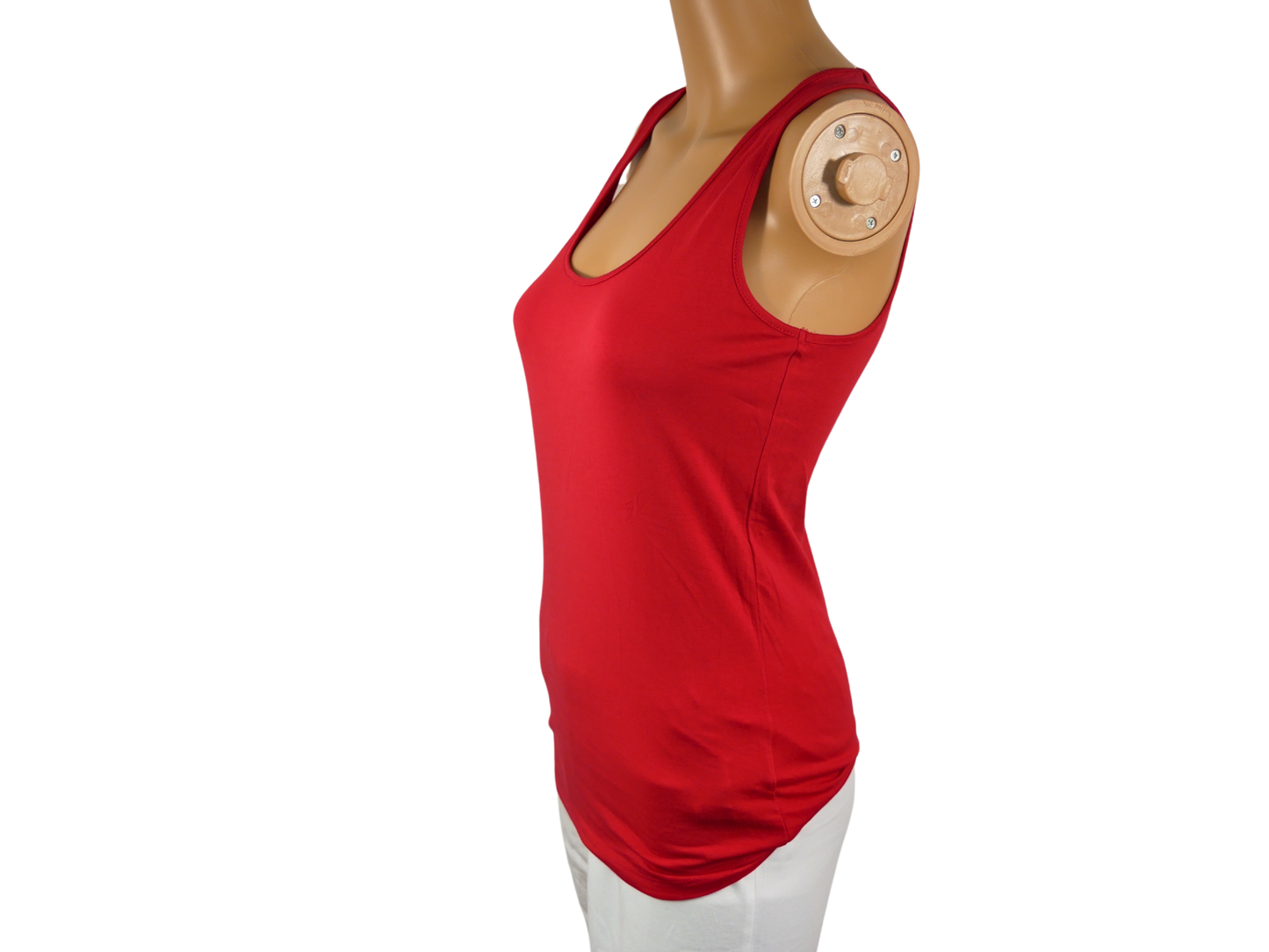 STRADIVARIUS Women's Red Sleeveless Top