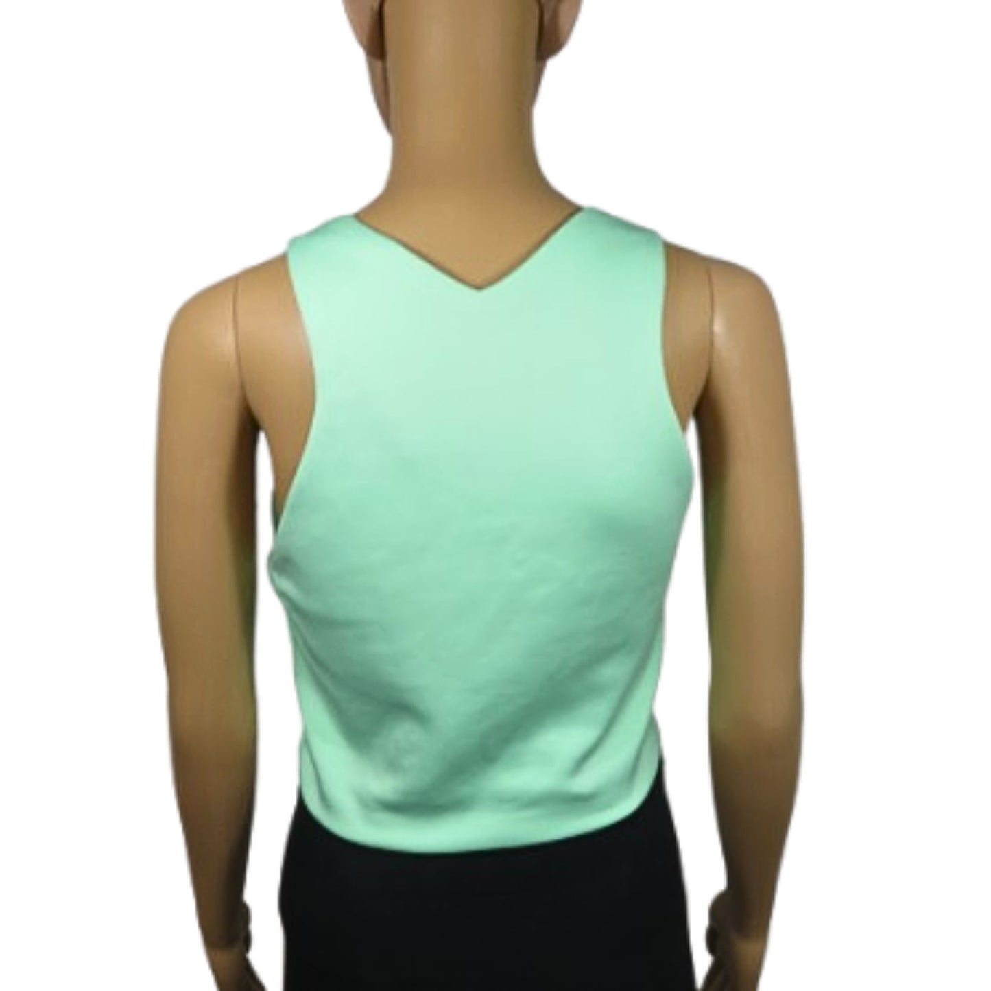 Zara Top à encolure américaine