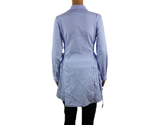 Tunika-Shirt mit Schnürsenkeln
