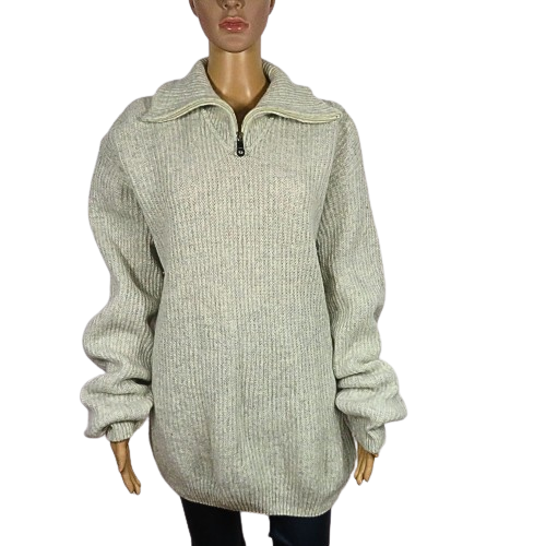 VOGUE Collar sweater with closure