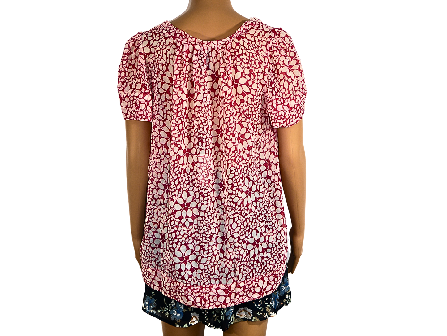 Vero Moda Flowy round neck blouse
