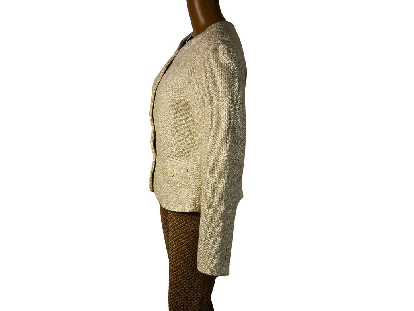 Beigefarbene Quiosque-Jacke für Damen