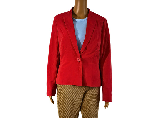 Quiosque red blazer jacket