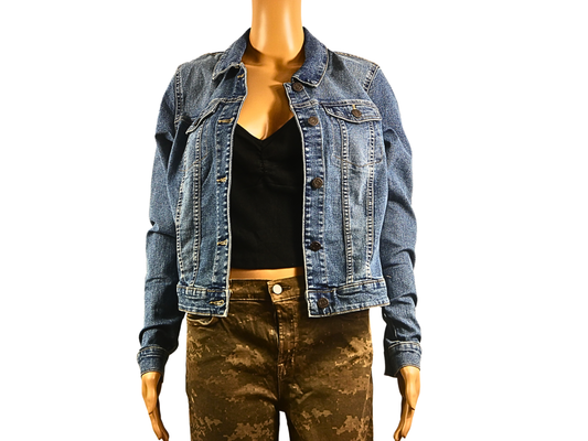 Blaue Jeansjacke von Noisy May