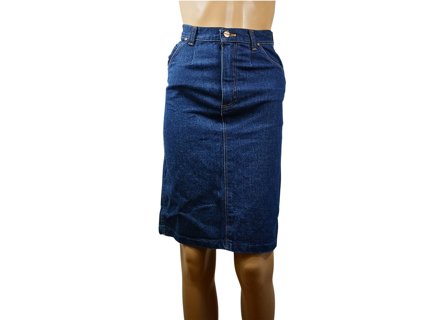 Wangler Jupe droite vintage en jean