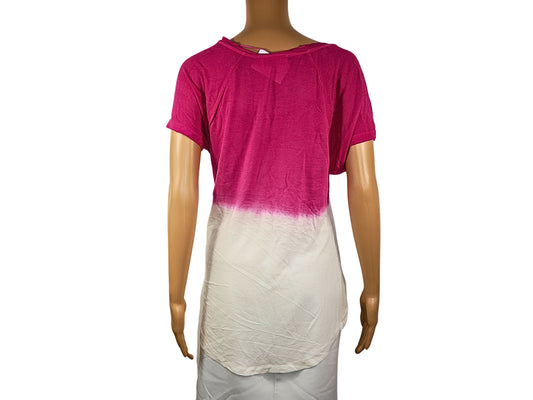 Zweifarbiges Damen-T-Shirt von ZARA – Eleganz und Komfort