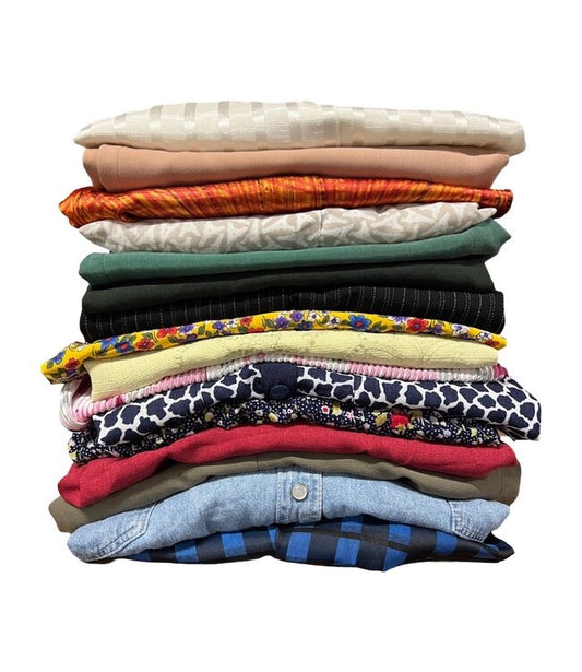 Lot de 25 Blouses Femme – Seconde Main