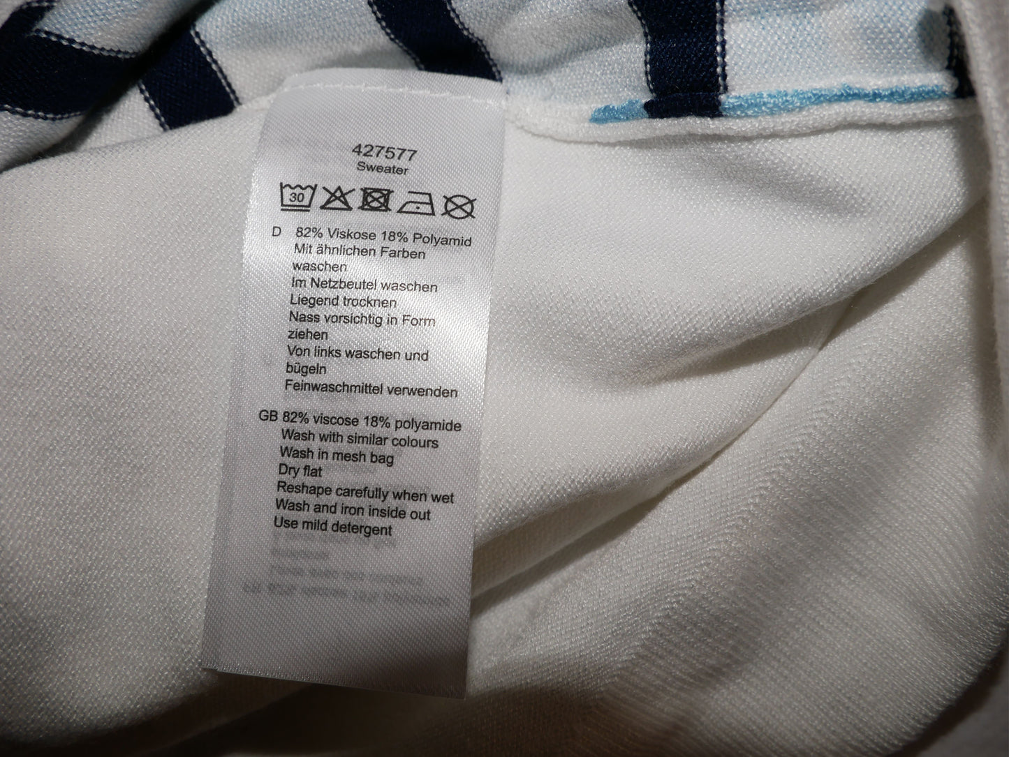 Pullover élégant aux manches trois-quarts