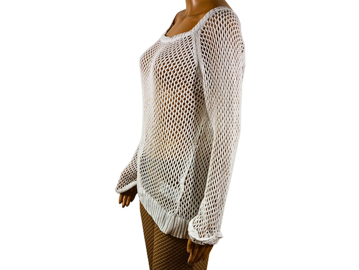 Esmara transparentes Langarm-Top