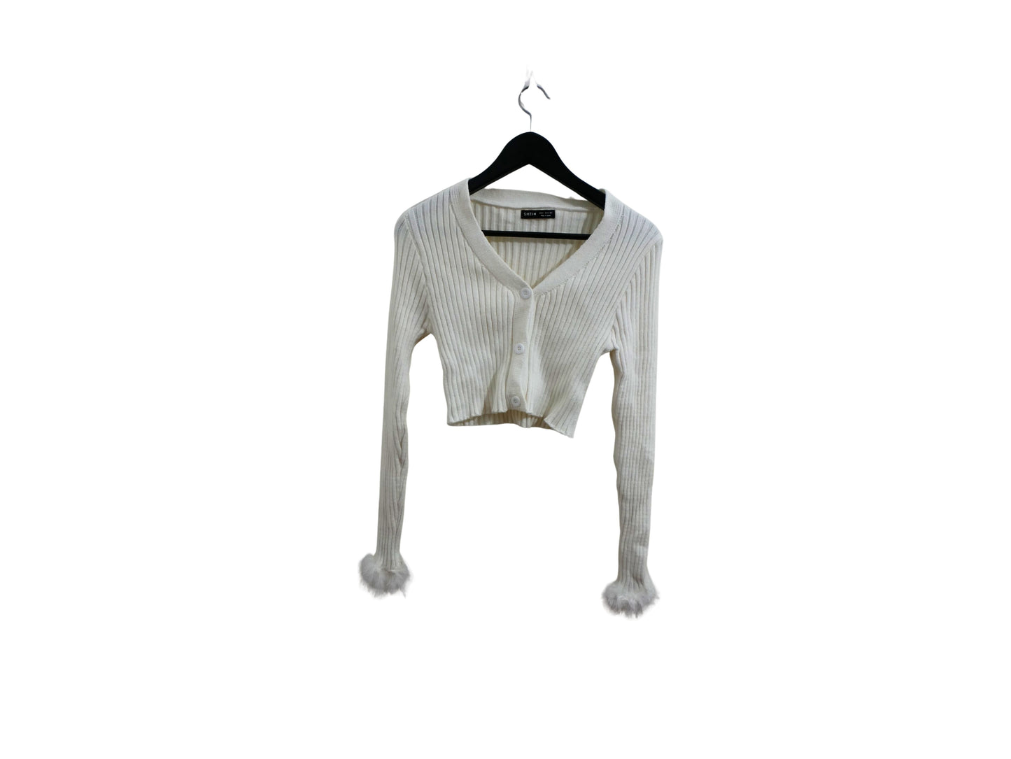 cardigan blanc élégant de SHEIN taille 36