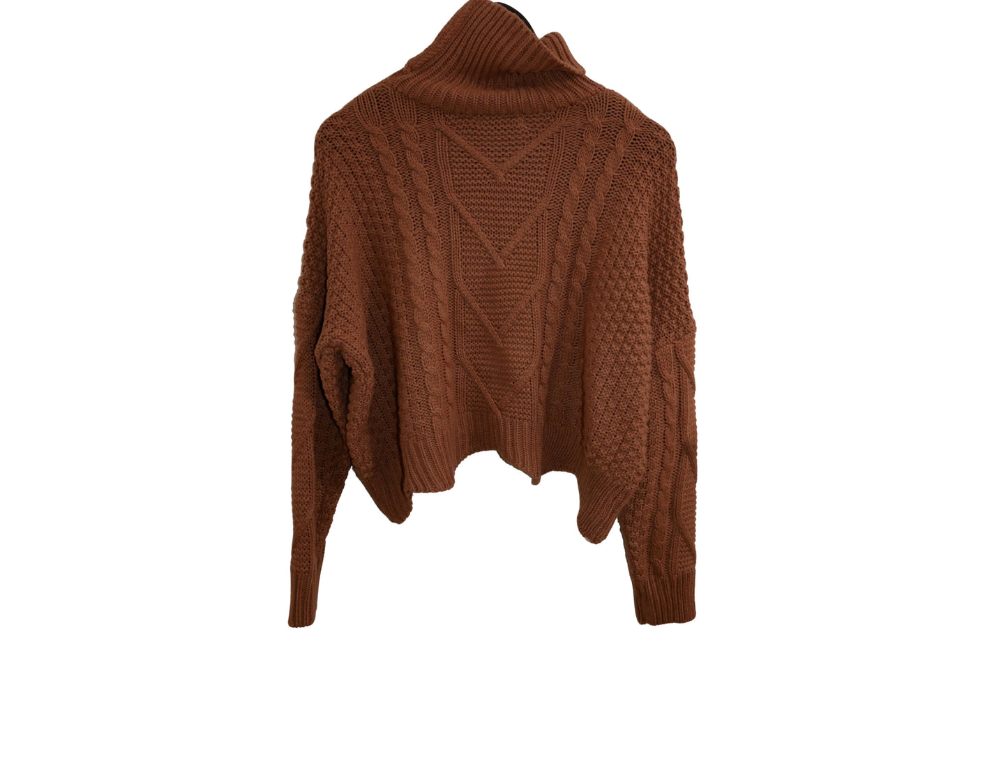 Pull col roulé élégant SHEIN