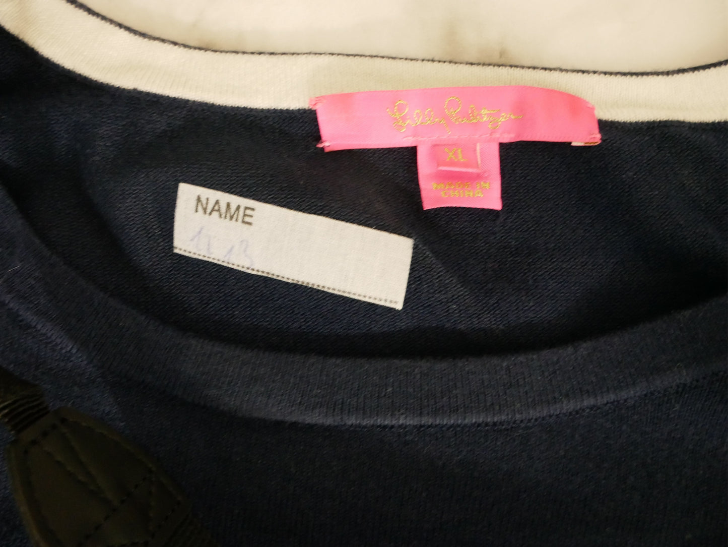 Pullover bleu marine XL