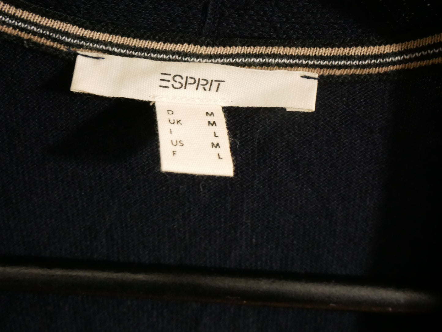 Cardigan bleu Esprit taille M