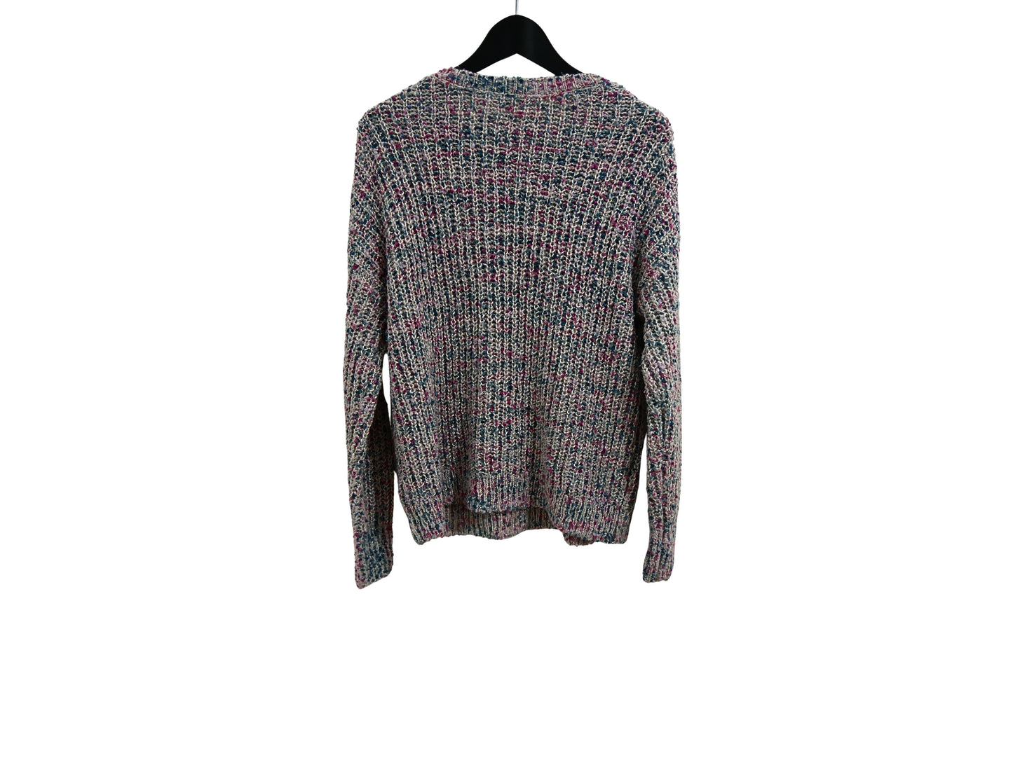 Pull simple en maille multicouleur