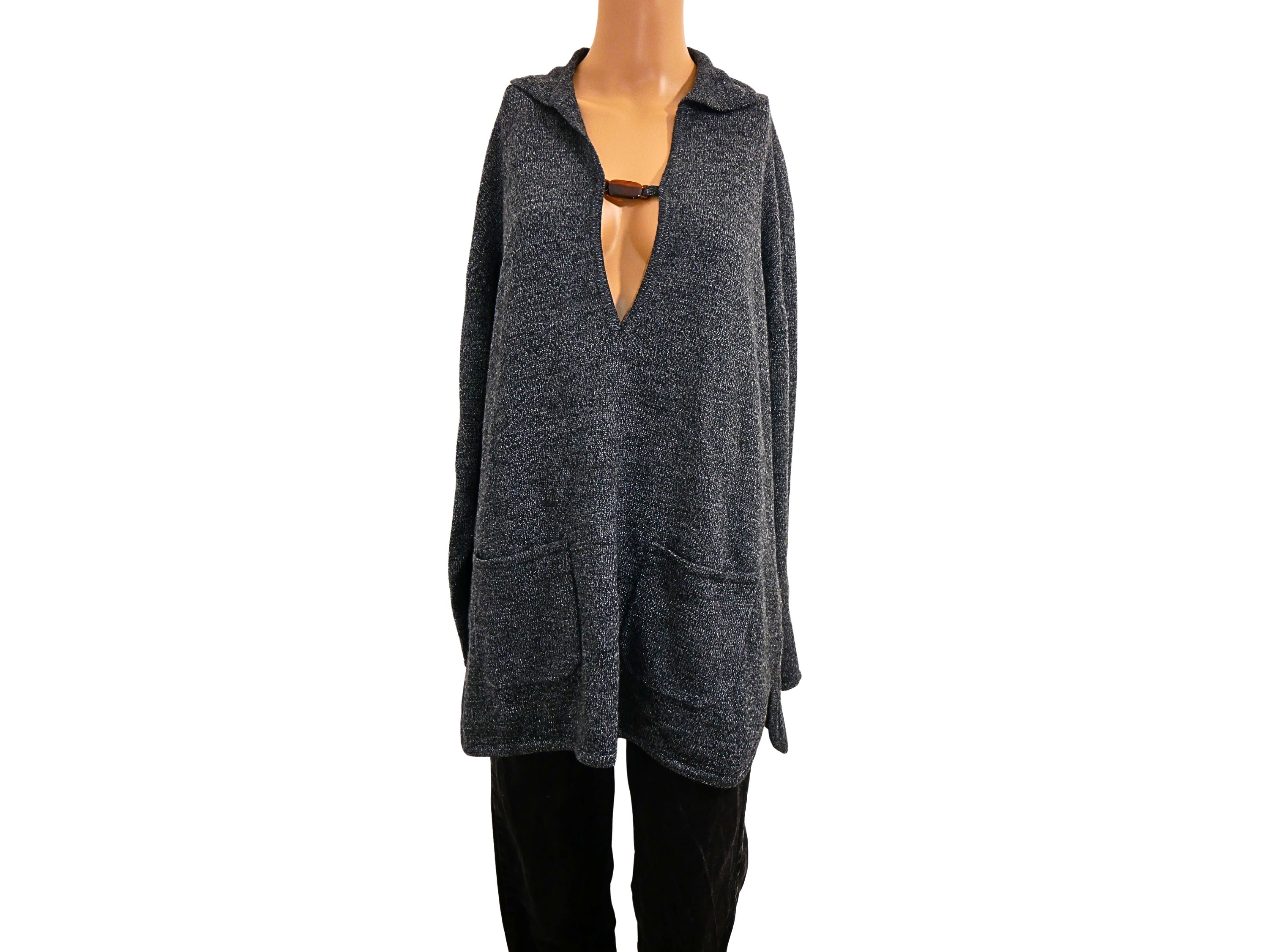 Pullover Joye fun gris taille L