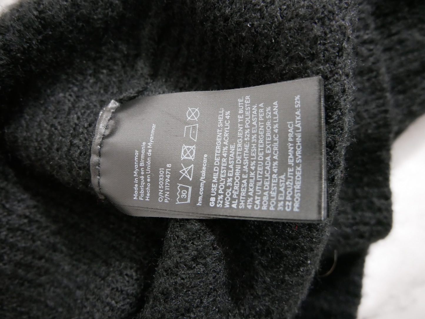 Cardigan crop H&M taille M