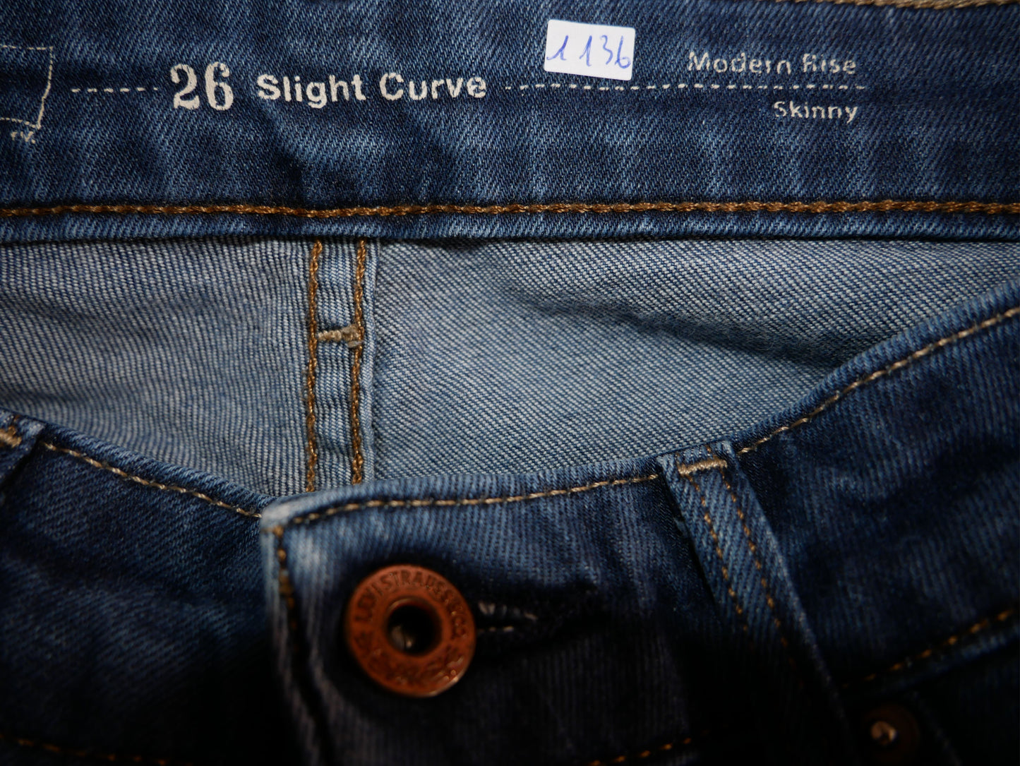 Jean slim bleu foncé Levi's