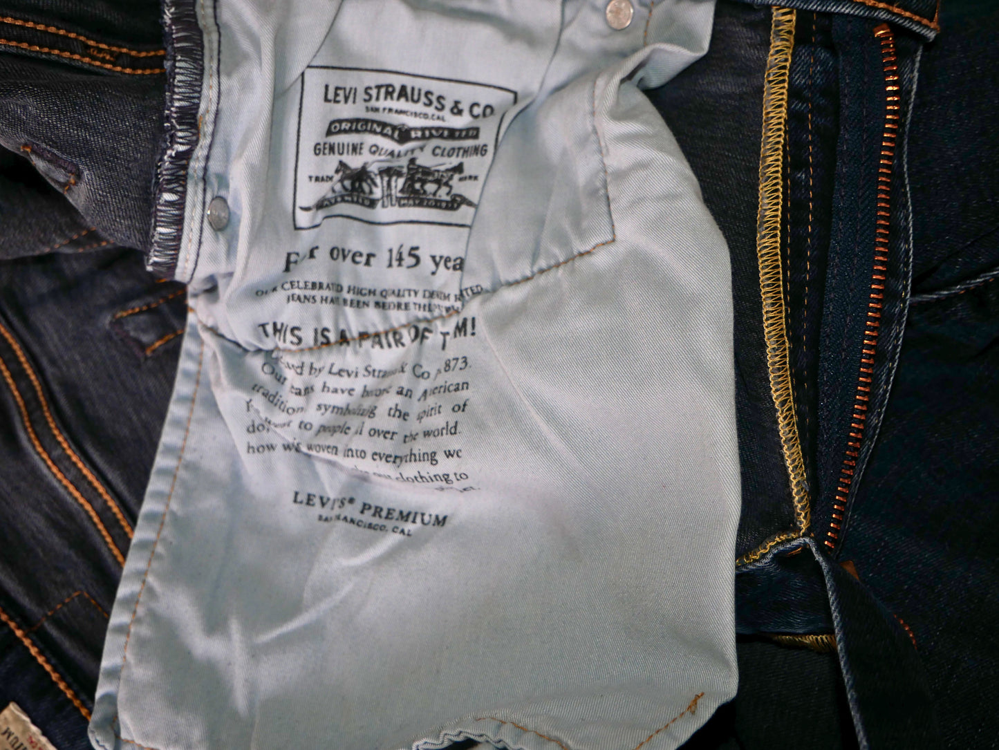 Jean bleu levi's 512 taille W36L32