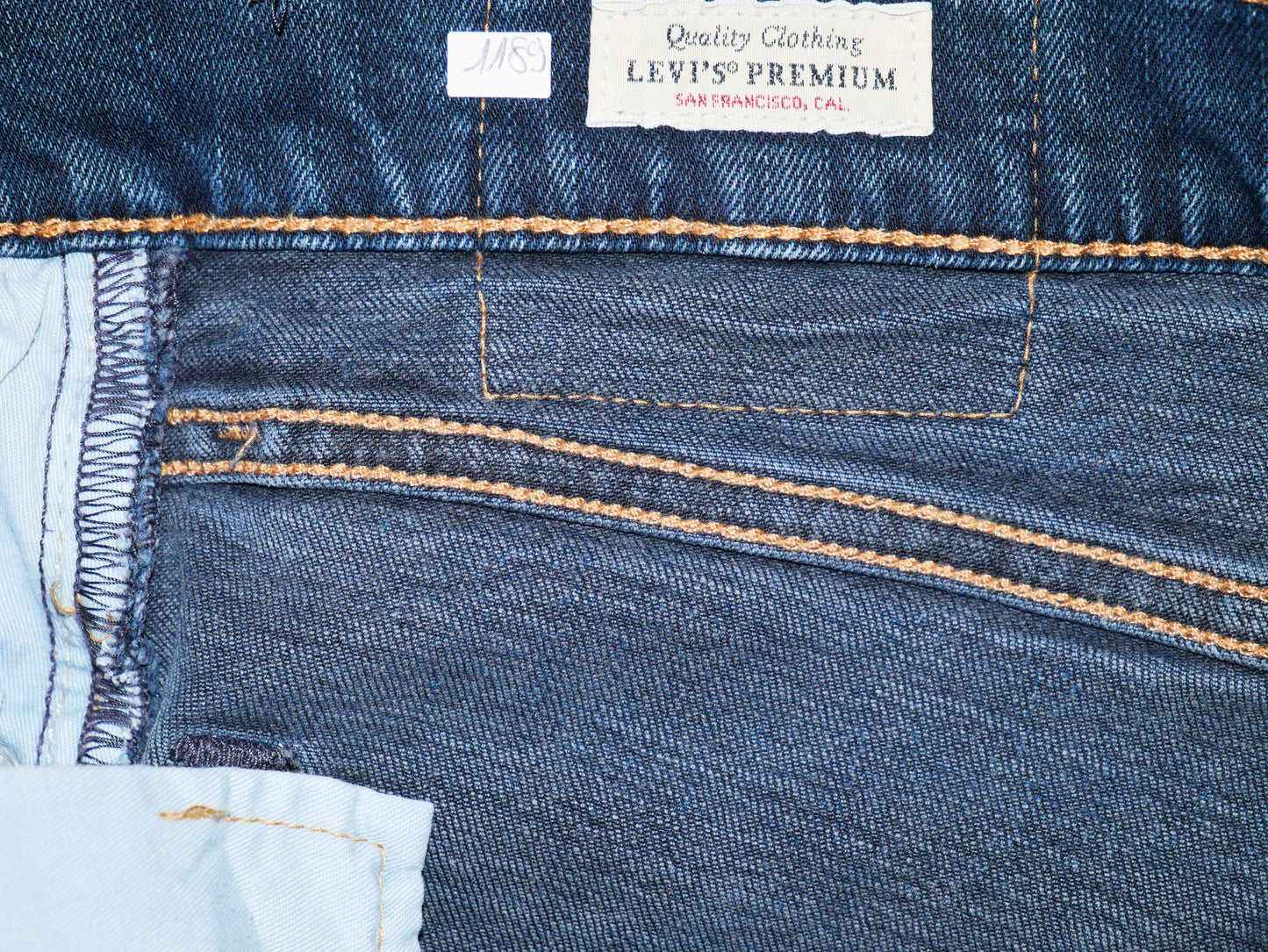 Jean bleu levi's 512 taille W36L32