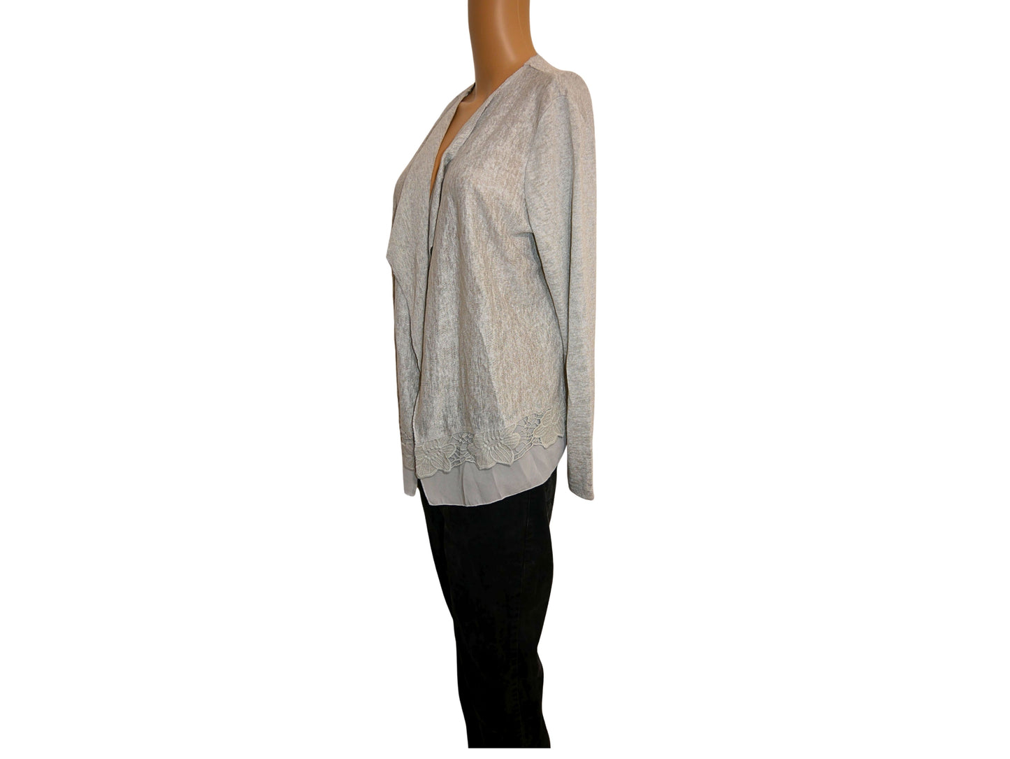 Cardigan tendance pour femme de taille 44